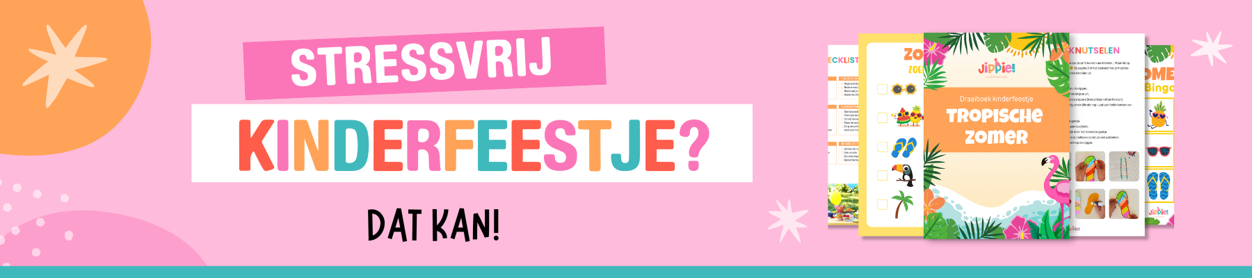 Stressvrij kinderfeestje? Dat kan!