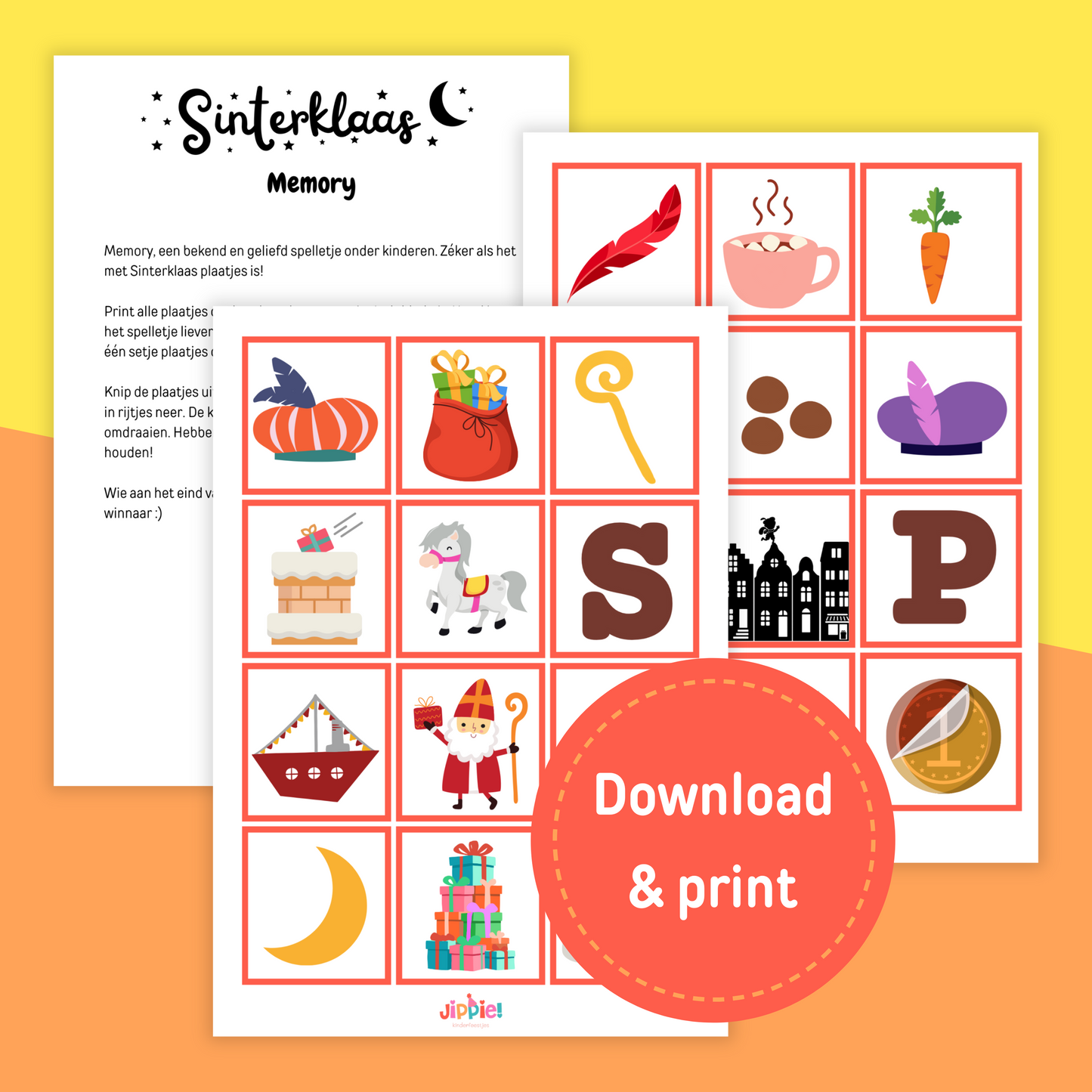 Sinterklaas memory