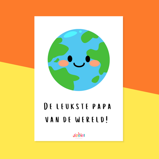 Vaderdagkaart De leukste papa van de wereld!