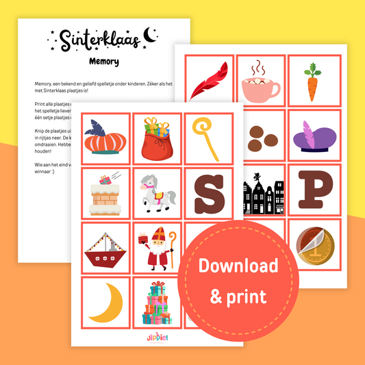 Sinterklaas memory
