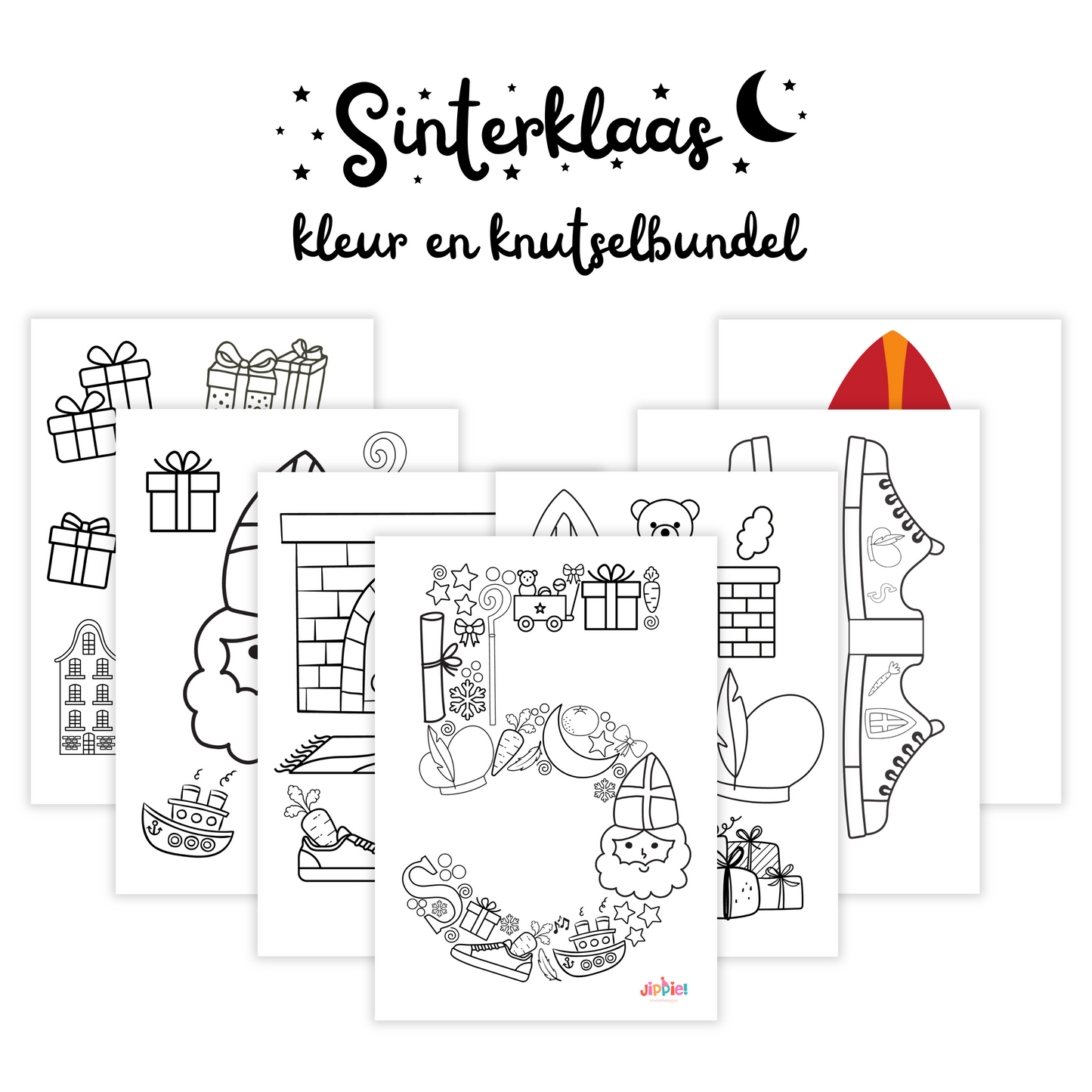 Sinterklaas kleur- en knutselbundel